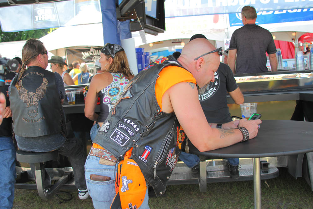 Bikers and their Patches: Photos From Leesburg Bike Fest 2016