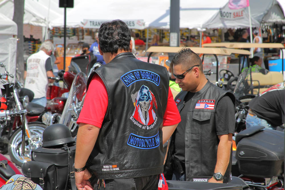 Bikers and their Patches: Photos From Leesburg Bike Fest 2016