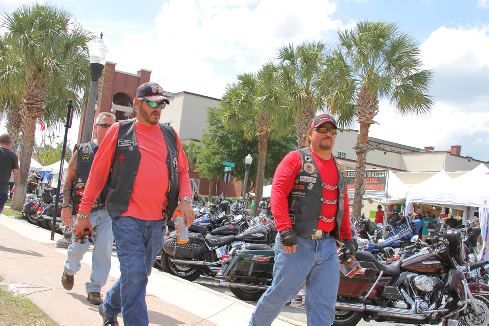 Bikers and their Patches: Photos From Leesburg Bike Fest 2016