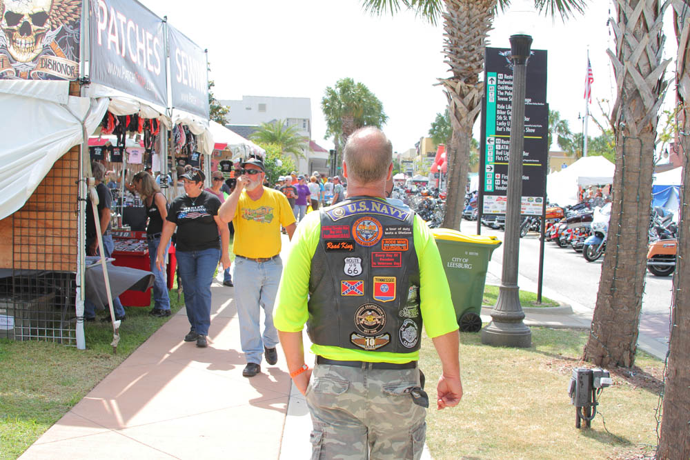 Bikers and their Patches: Photos From Leesburg Bike Fest 2016