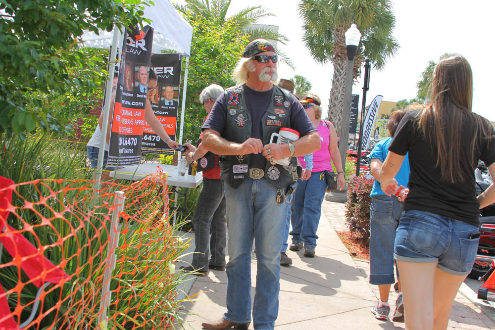 Bikers and their Patches: Photos From Leesburg Bike Fest 2016