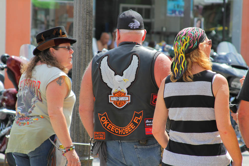 Bikers and their Patches: Photos From Leesburg Bike Fest 2016