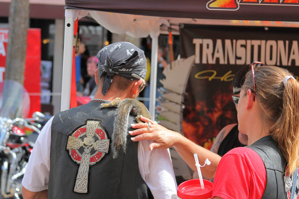 Bikers and their Patches: Photos From Leesburg Bike Fest 2016