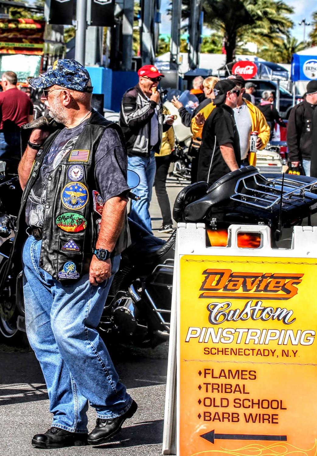 Daytona Bike Week Photos from the Speedway