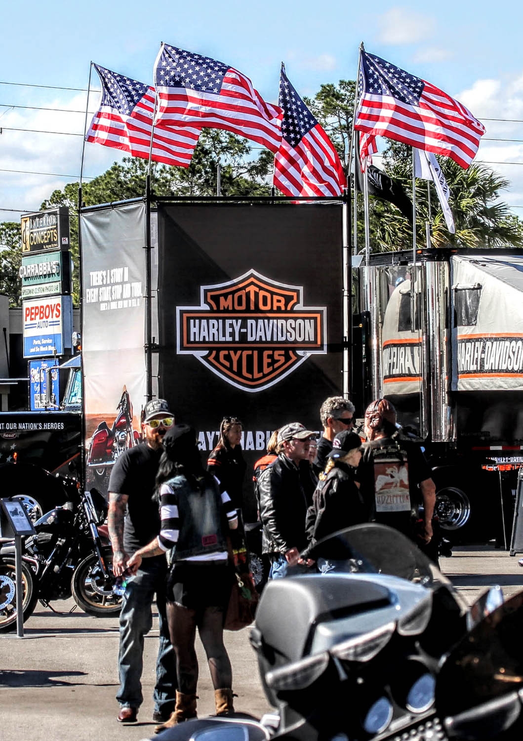 Daytona Bike Week Photos from the Speedway