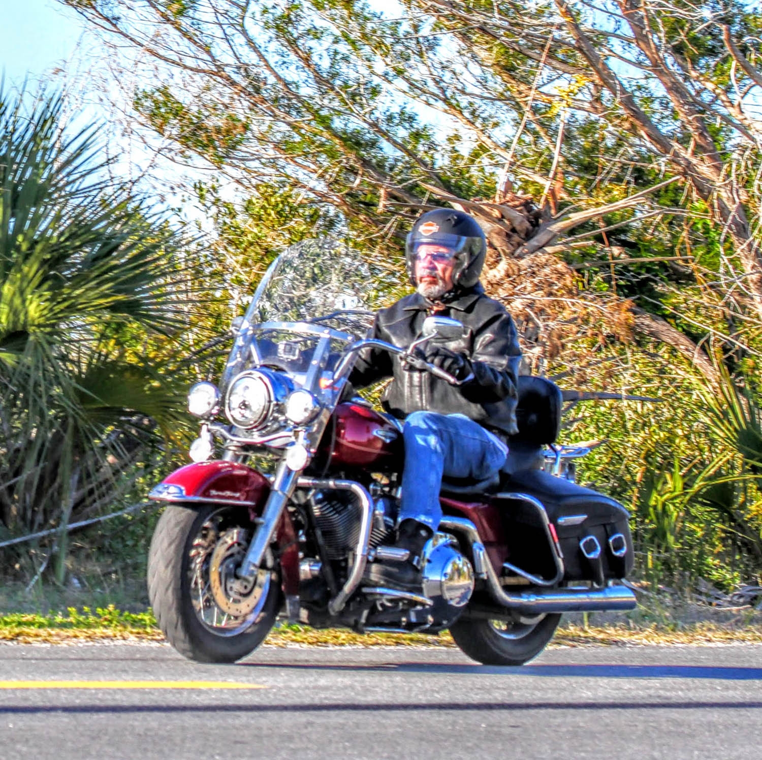 Nature Motorcycle Riding Photos