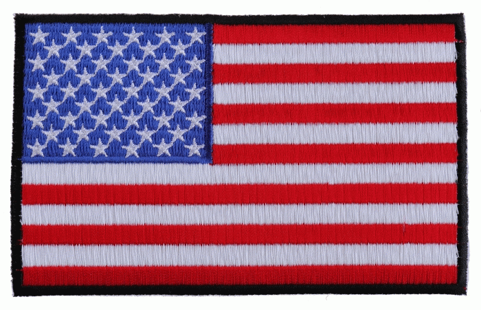 USA Shield Flag Patch