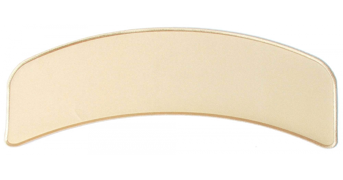 Tan 11 Inch Arched Blank Patch Rocker, Large Rocker Patches by Ivamis