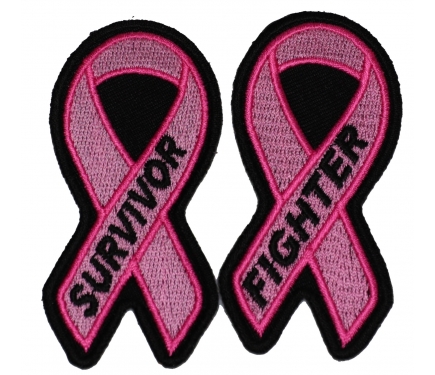 Pink Breast Cancer Awareness Survivor 3 inch Patch IVAN4768 D78 