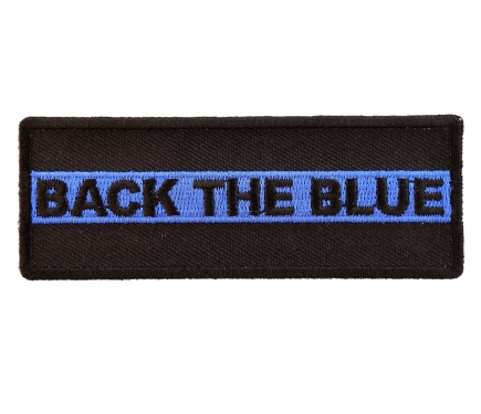 Back The Blue Police Patch | Police Patches -TheCheapPlace