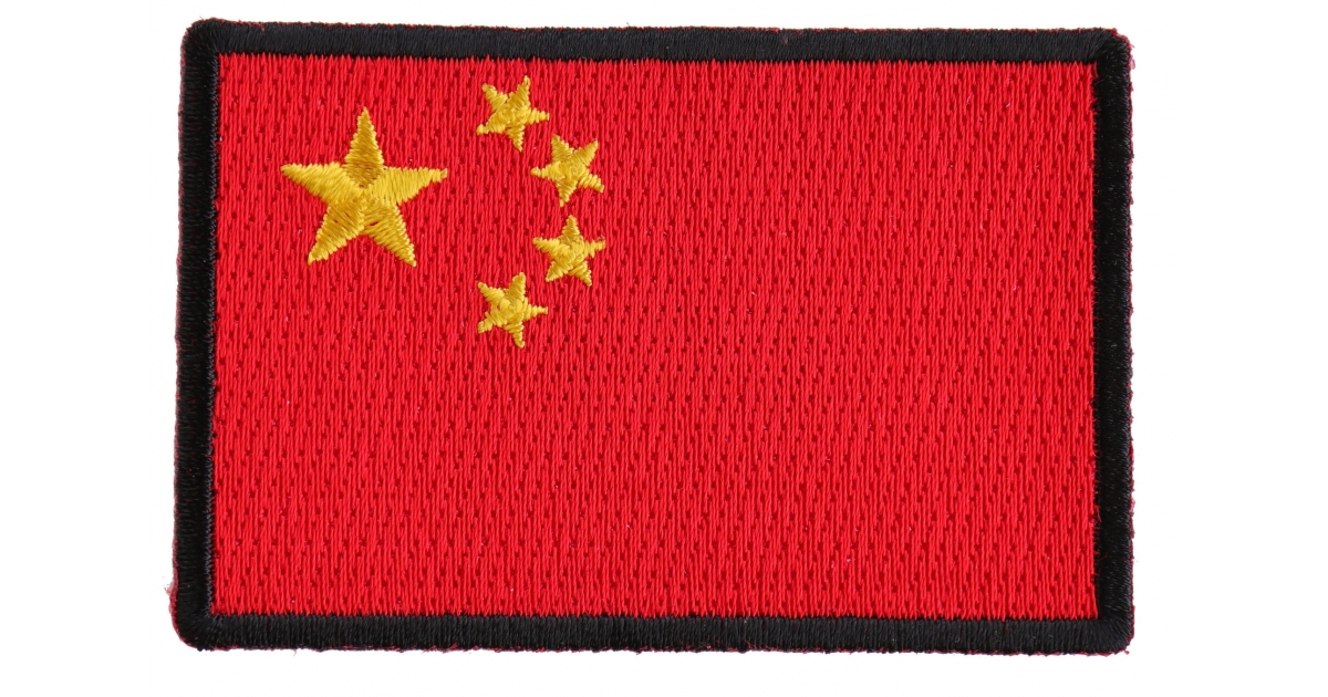 China Flag Patch International Flags TheCheapPlace
