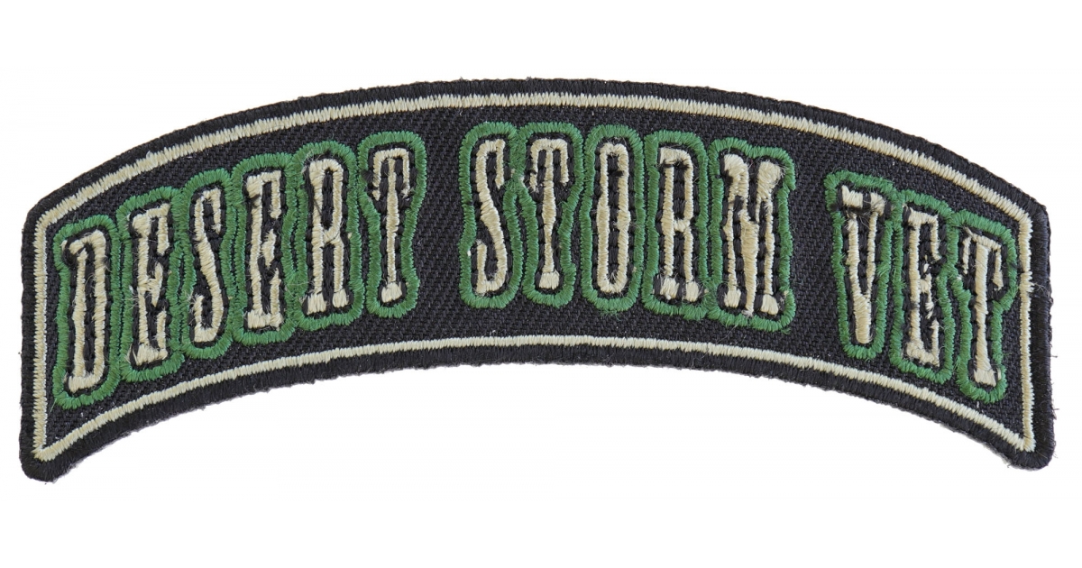 OPERATION DESERT STORM GULF WAR ARMY EMBROIDERED PATCH 3 INCHES 