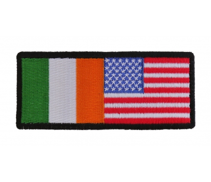 Irish American Flag Patch