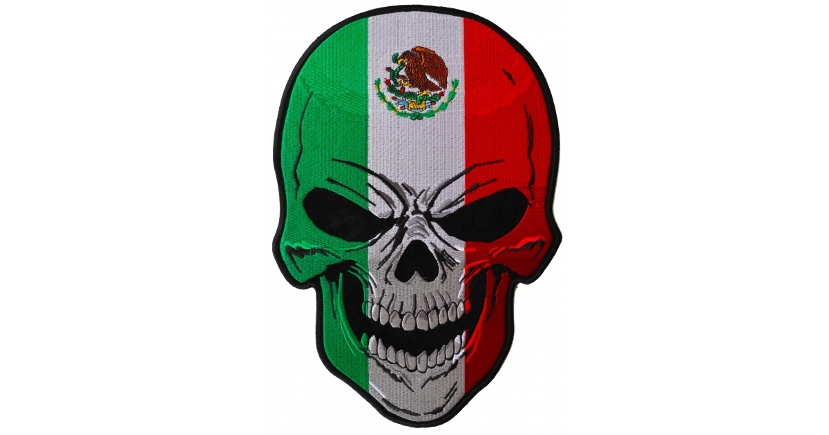 5. Mexican Flag and Skull Tattoo - wide 7
