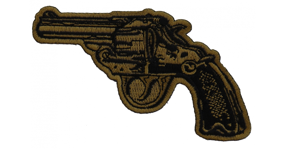 Revolver Hand Gun Patch 2nd Amendment Patches TheCheapPlace