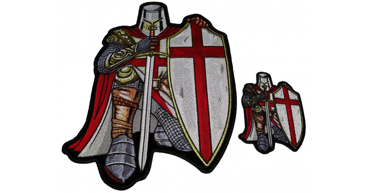 Red Crusader Knight Patch 