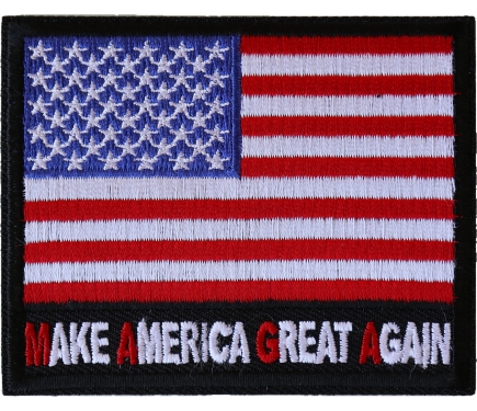 Make America Great Again MAGA US Flag Patch by Ivamis Patches