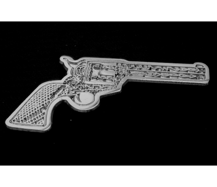 Pistol Pin by Ivamis Patches