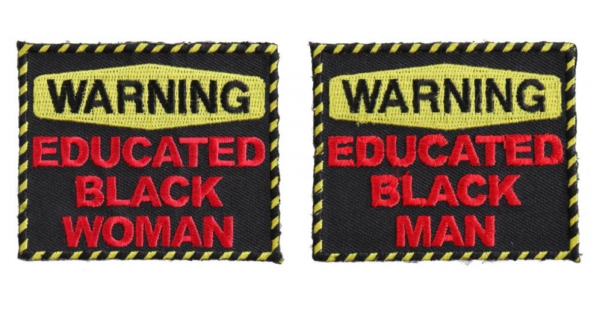 Funny Patches For Educated Black Folks by Ivamis Patches