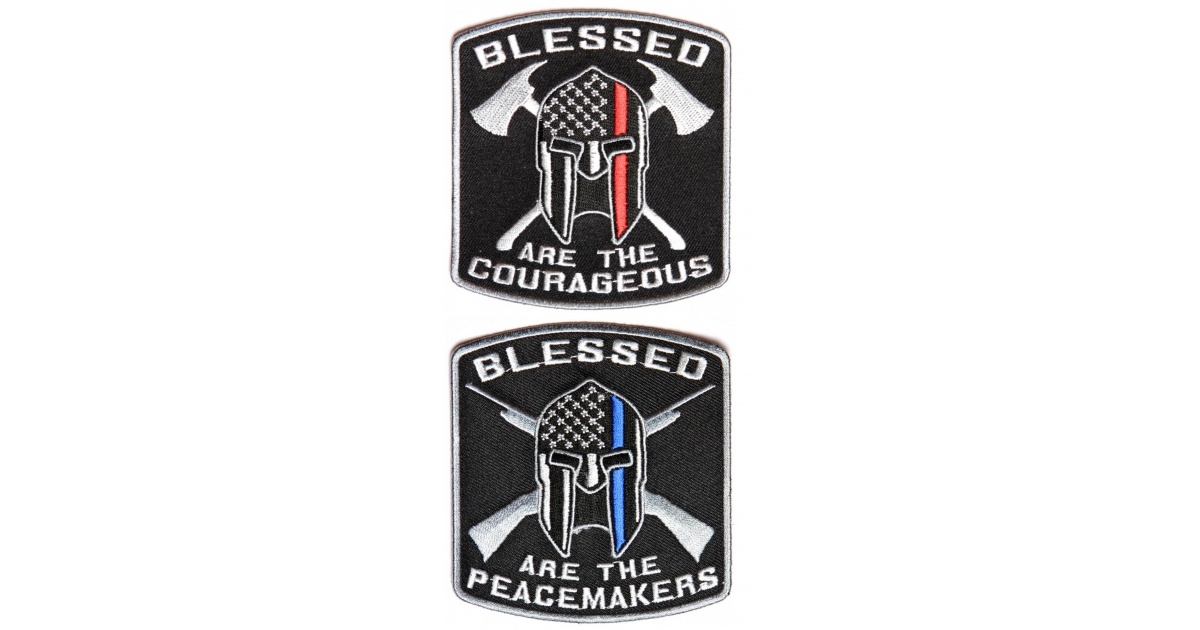 Blessed are the Peacemakers 2 inch Velcro Patch