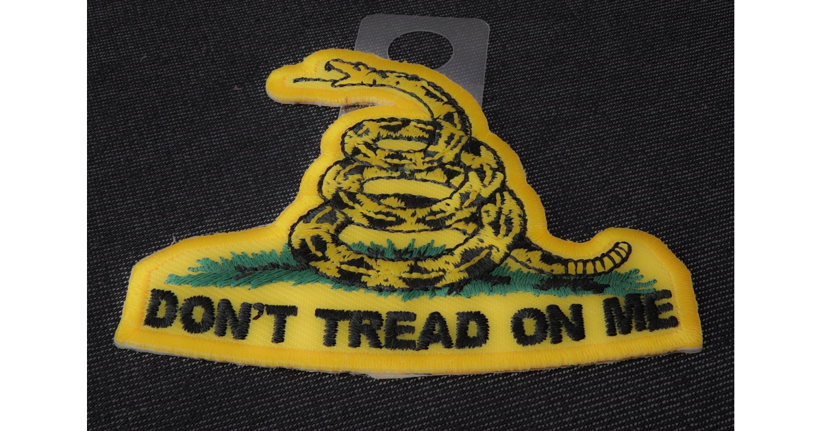 Don't Tread On Me Small Patch