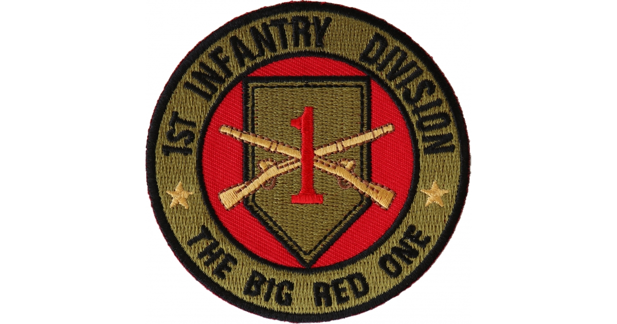 1st Infantry Division Patch The Big Red One By Ivamis Patches