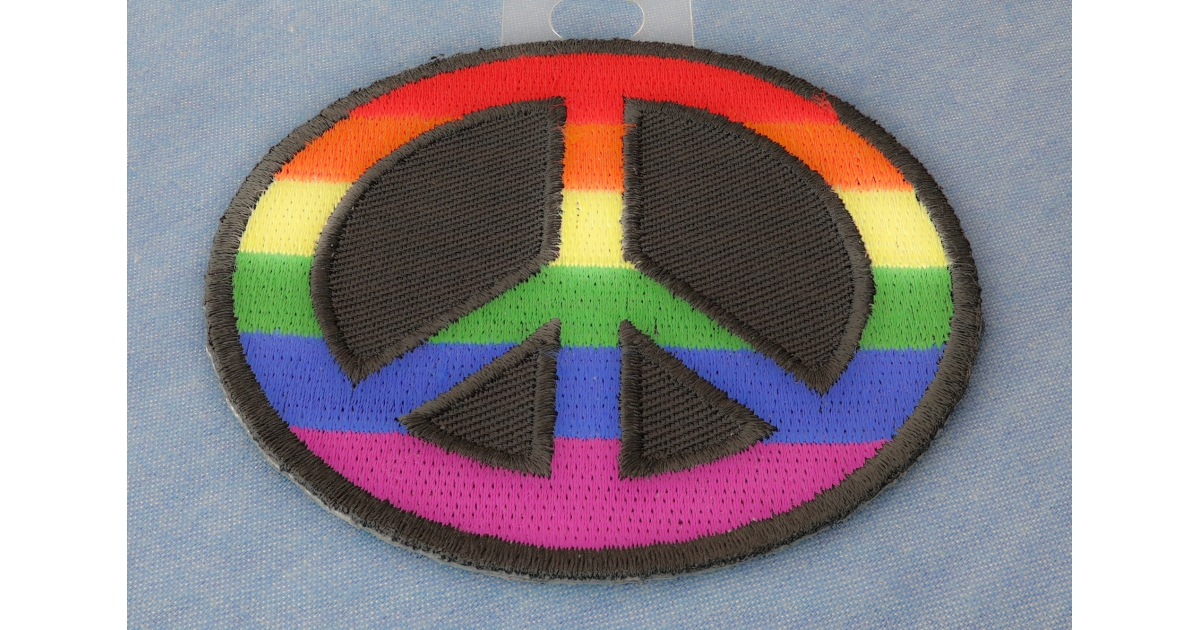 Rainbow Peace Patch by Ivamis Patches