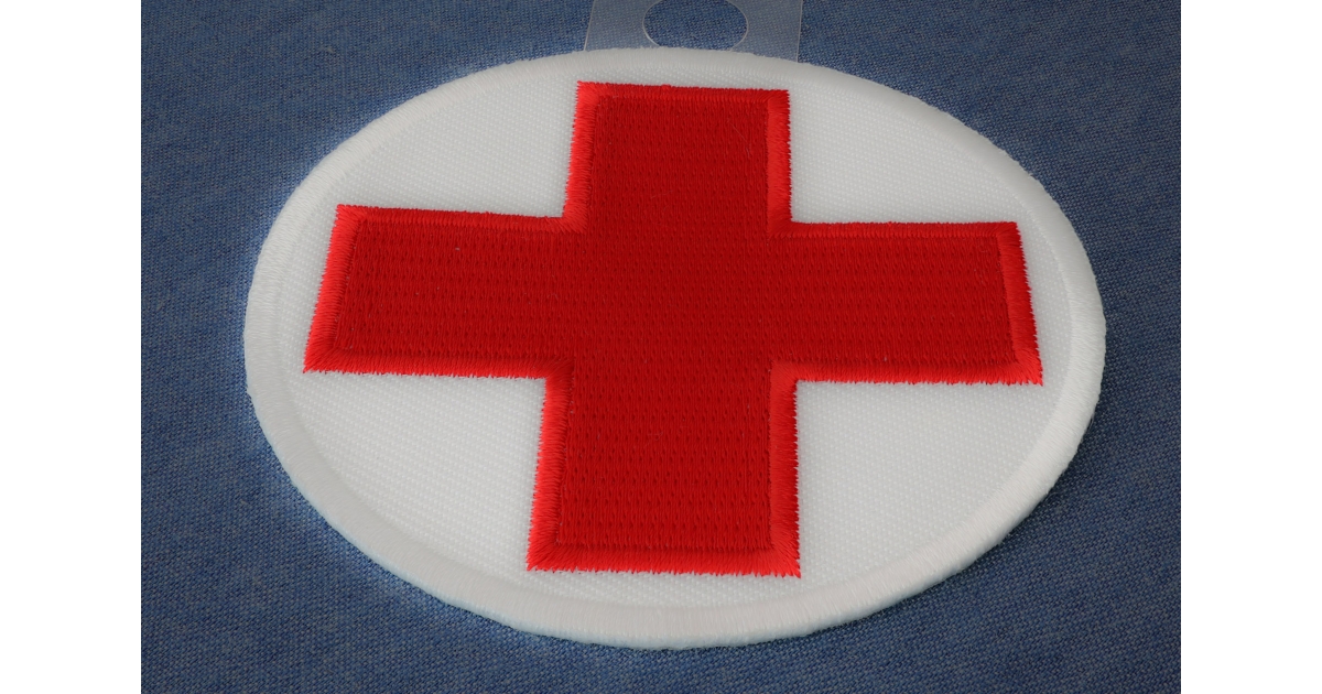 Medic Cross Ems Ifak Pvc Patch Glow In The Dark