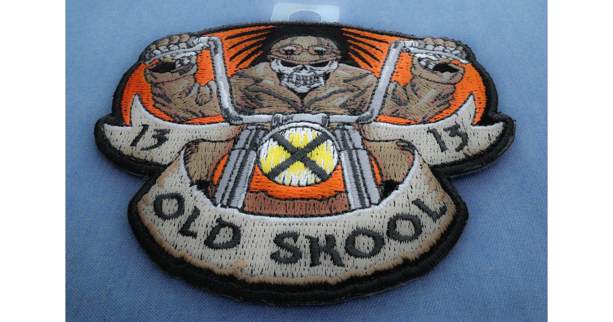 Finally Home Retro Rockabilly jaren 80 bikerpatch om op te strijken, vintage motorfiets-patches, Amerikaanse rugpatch, motorjas, rugpatch, old school patch voor leren vesten