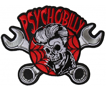 Psychobilly Psychobilly - Hi-Octane Club - Patch Keychains Stickers -   - Biggest Patch Shop worldwide