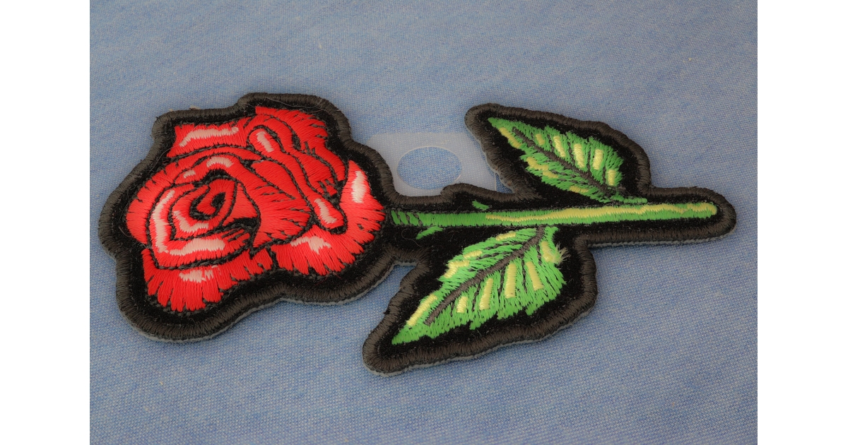 Fort Rose Patch Red Rose Patch by Ivamis Patches
