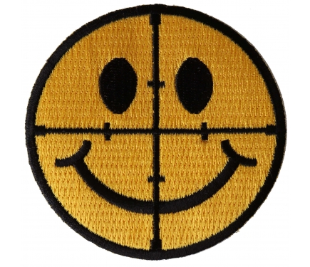 Sniper Scope Smiley Face Patch by Ivamis Patches