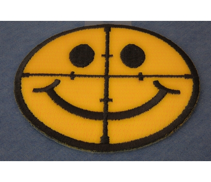 Sniper Scope Smiley Face Patch by Ivamis Patches