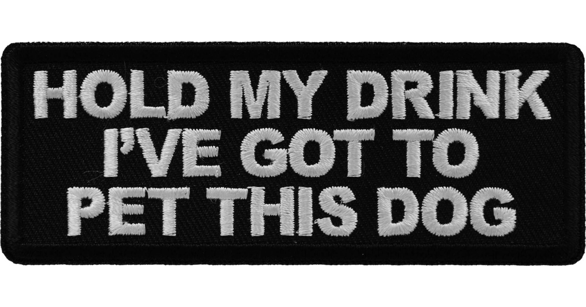 You Look Like I Need Another Drink Funny Iron On Patch by Ivamis