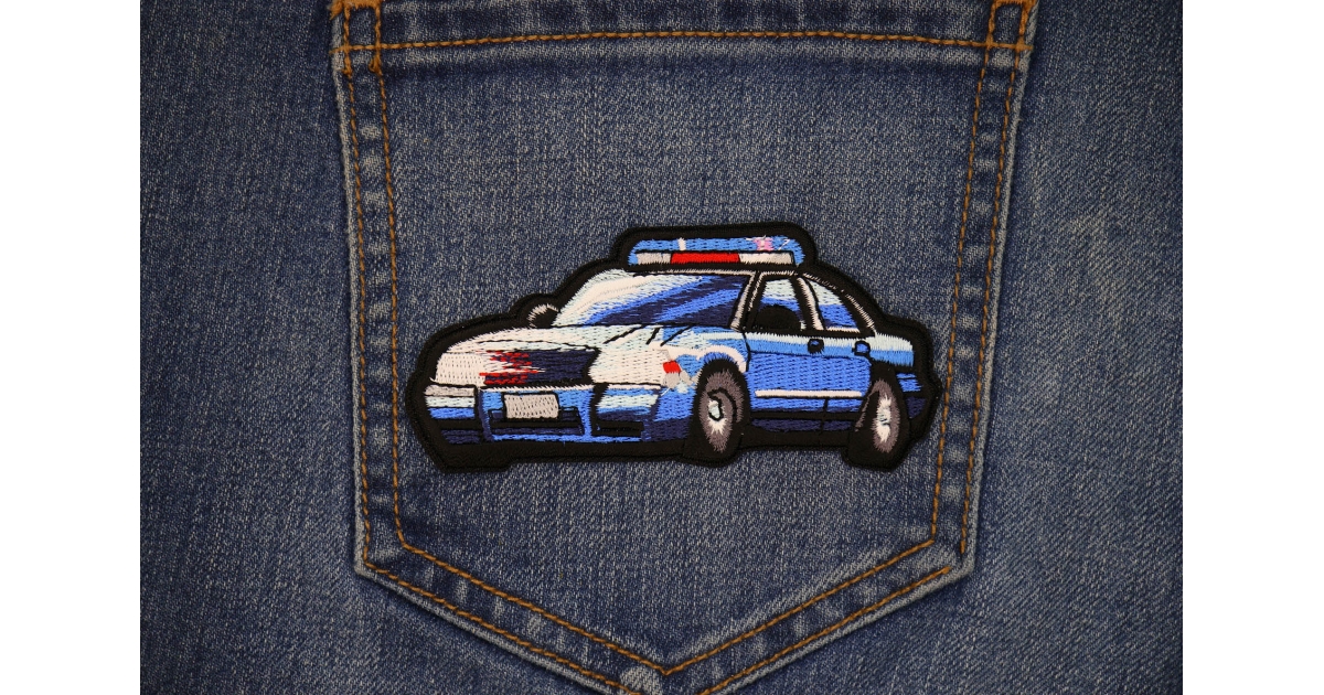 Police Car Patch by Ivamis Patches