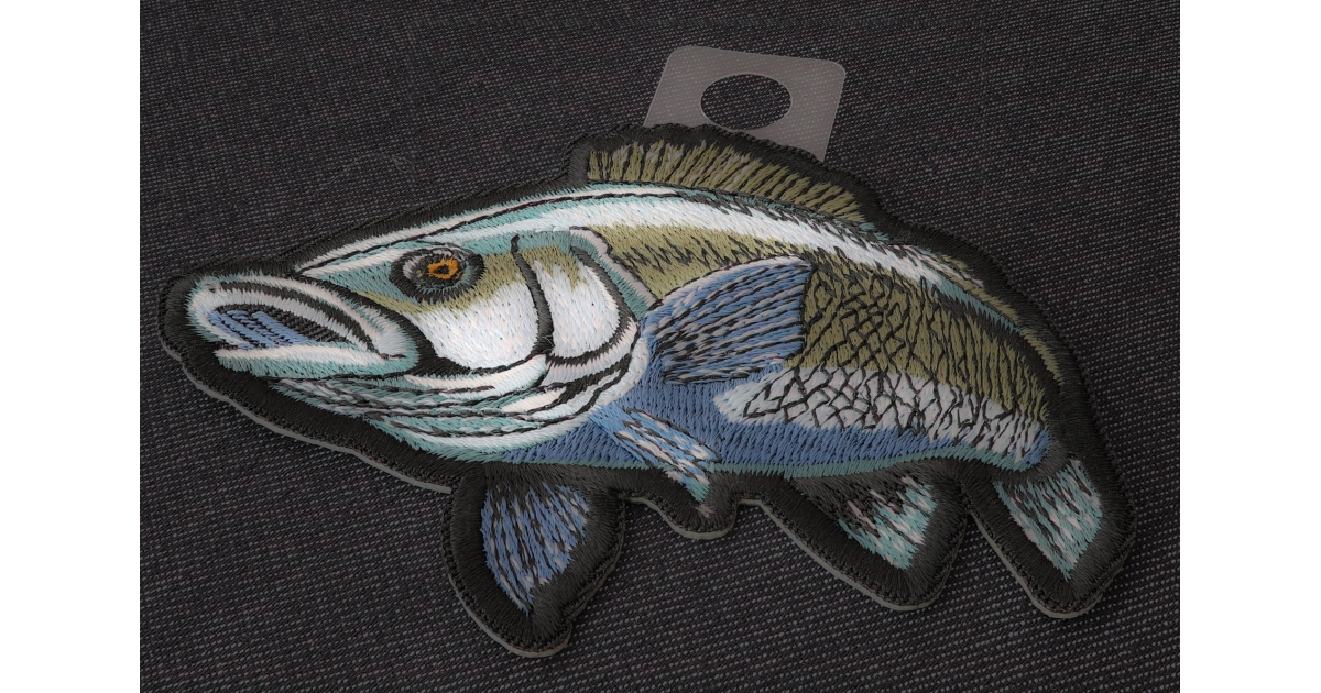 Sea Bass Fish Patch by Ivamis Patches