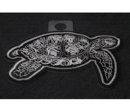 Sea Turtle Embroidered Applique Patch - Ocean, Sea Creature