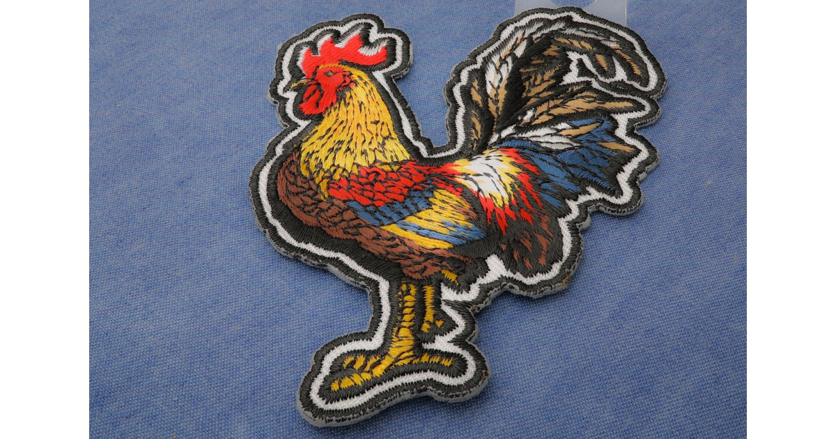 Rooster Patch by Ivamis Patches