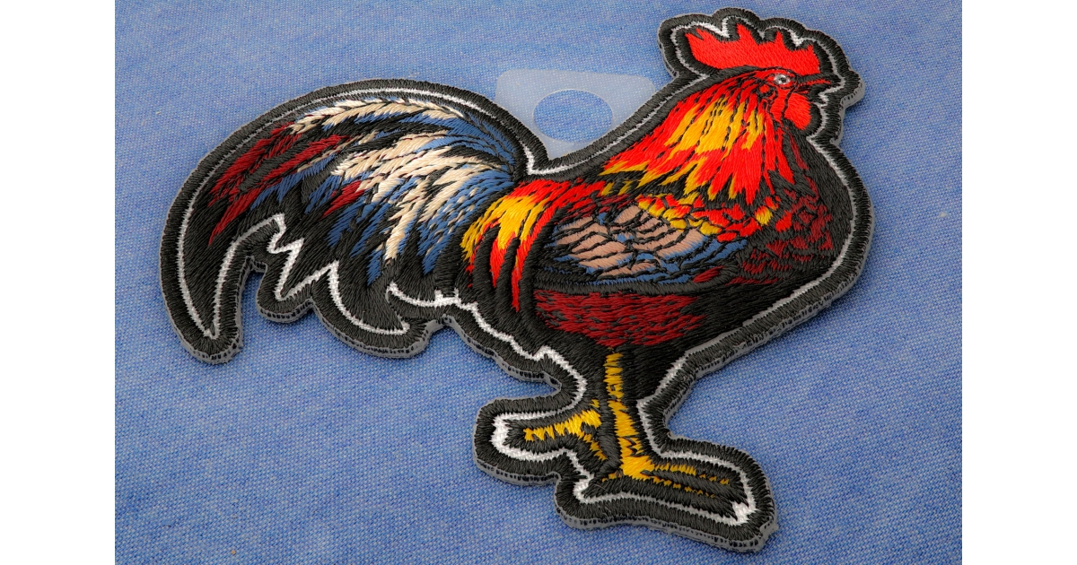 Cock Rooster Patch by Ivamis Patches