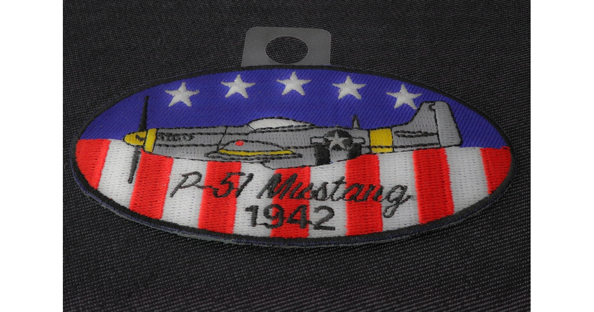 P-51 Mustang 1942 Patch by Ivamis Patches