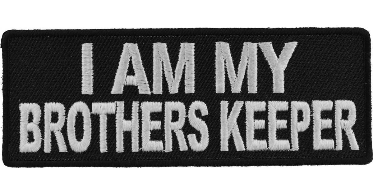 I Am My Brothers Keeper Patch Veteran Brotherhood TheCheapPlace