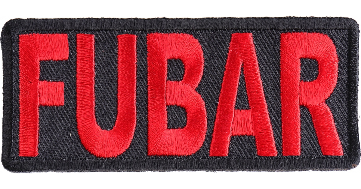 thumbnail image 2 of FUBAR Tactical Morale Patch – Tan Embroidered Badge For Army, Militaria Collectors 2 of 5