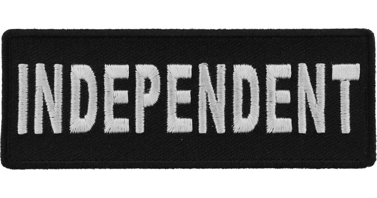 Independent Patch, Biker Sayings by Ivamis Patches