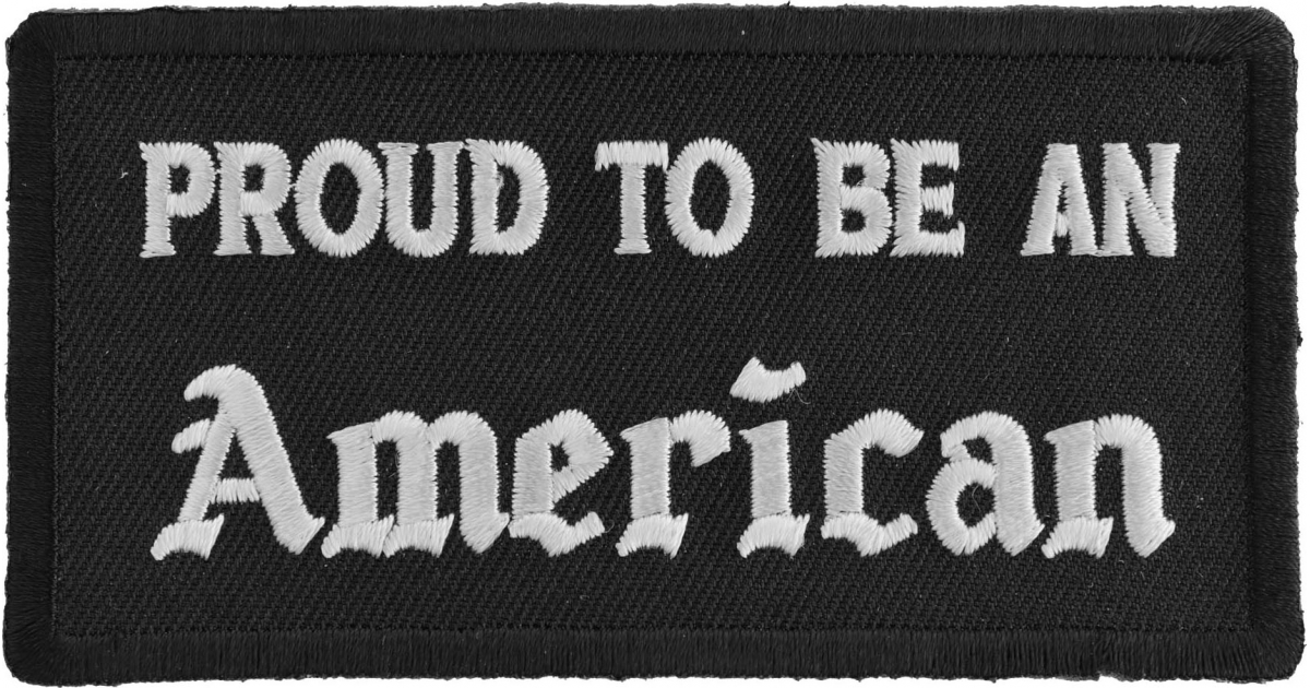 PROUD to be AMERICAN patch 