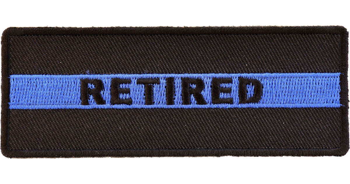 Police Sergeant Velcro Patch - PACKAGE OF 4