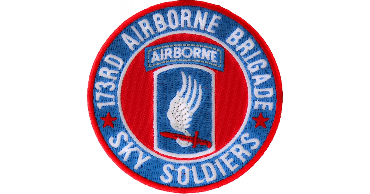 173rd Airborne Brigade Patch Sky Soldiers by Ivamis Patches