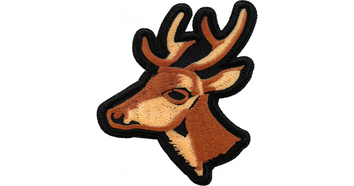 Buck Deer Patch, Cute Animal Patches by Ivamis Patches