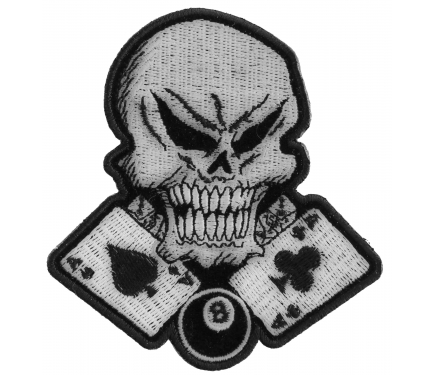 gambler-skull-8-ball-patch- gambler-skull-8-ball-patch-