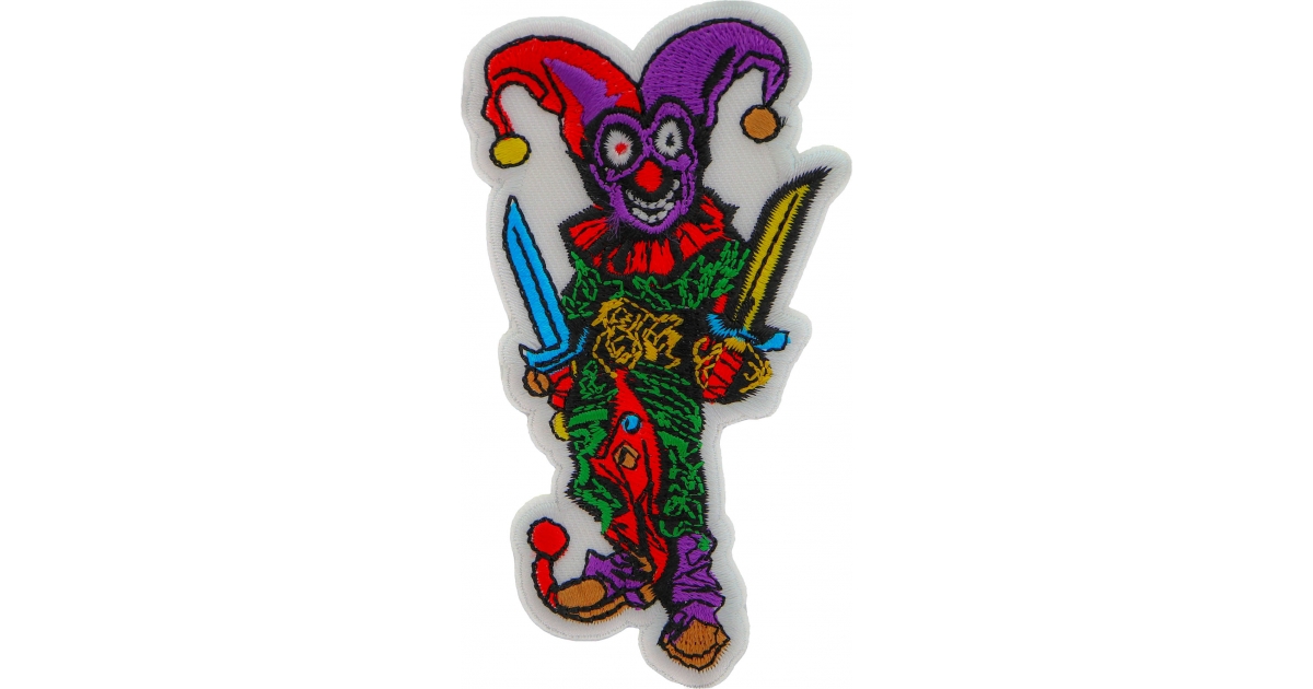 jester-clown-with-knives-patch
