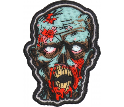 Zombie Patch - Iron on Novelty Patches by Ivamis Patches